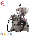 HZPK desktop automatic double head edible oil ketchup spices jam sauce mango juice bottling piston packing and filling machine